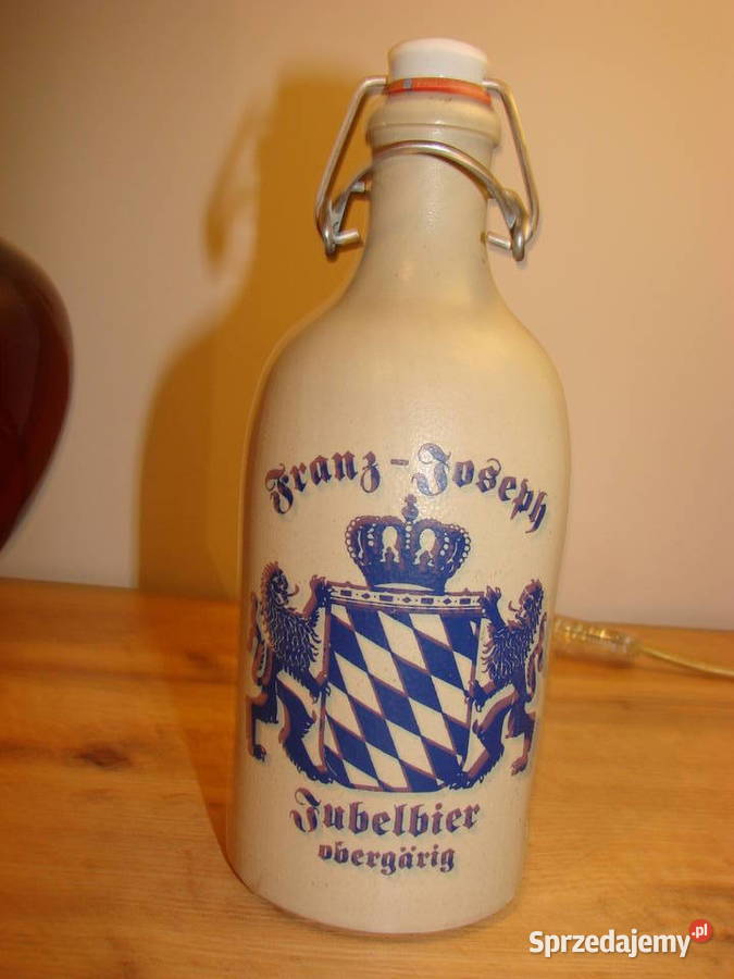 Franz Joseph Jubelbier butelka MKM Birofilistyka Pruszcz Gdański