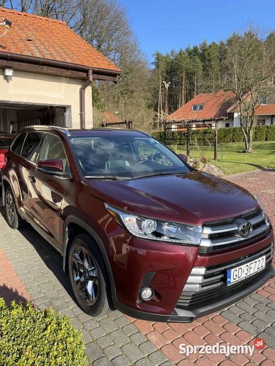 Piękna Toyota Highlander Limited Highlander Gdańsk