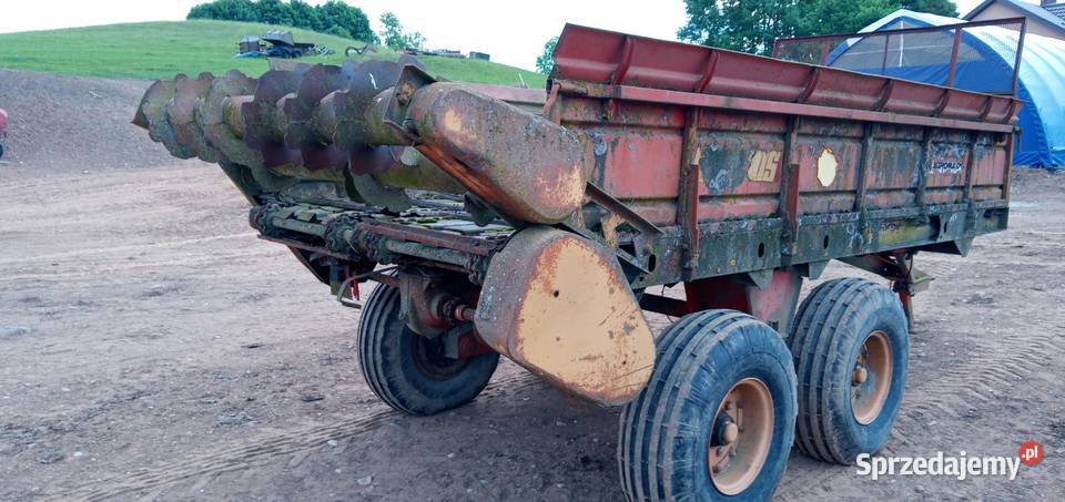 Belarus Tempo PTU7 Rozrzutnik Obornika 7000 Szołtany sprzedam