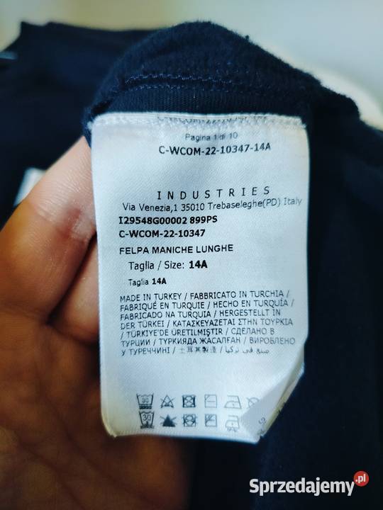 Moncler bluza World Boxing Championships 1952 niebieski