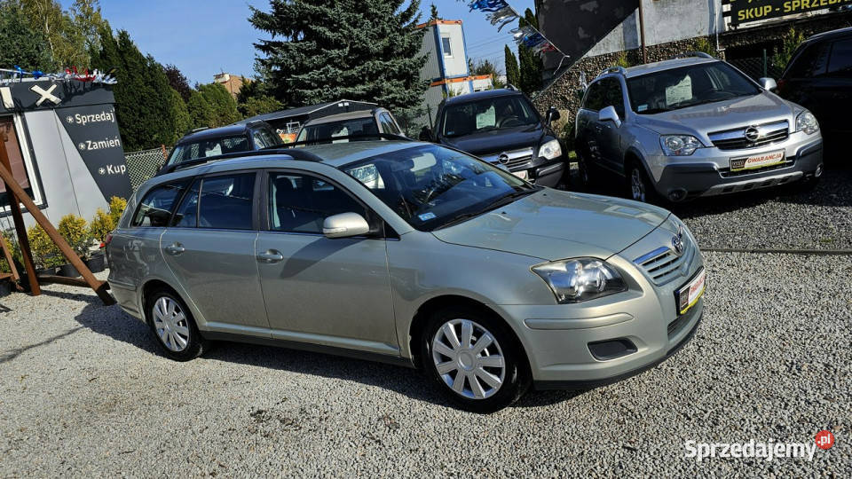 Toyota Avensis Super Stan Oszczędny 2008r autoalarm Świdnica sprzedam