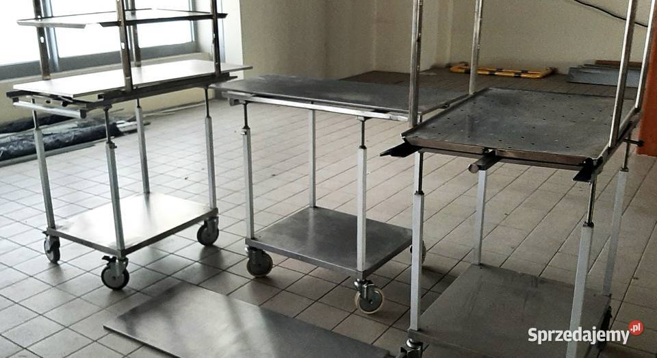 Sprzedam 4 Wózki transportowe Stabilne śląskie Katowice