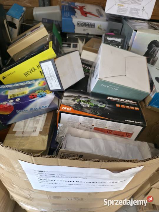 Elektronika Mix palet Amazon Utylizacja