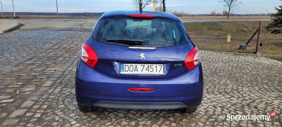 OKAZJA PEUGEOT 208 14HDI 109 2015r 5DRZWI KLIMA 70KM Peugeot Wrocław