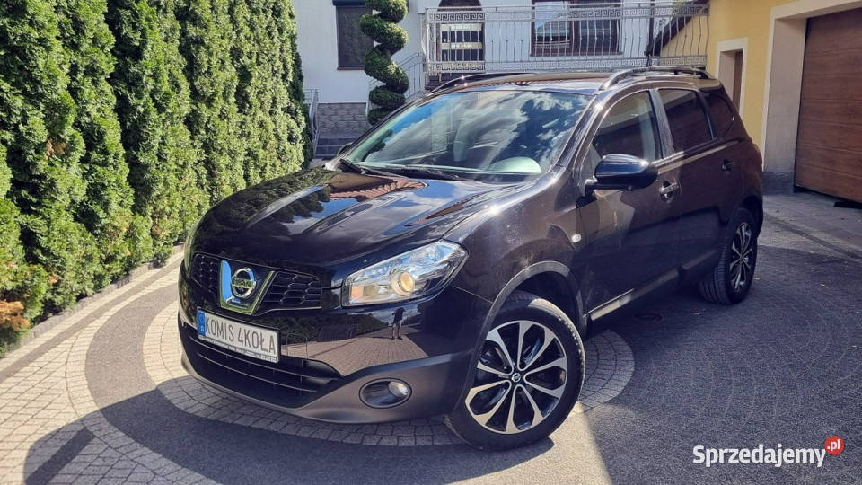 Nissan Qashqai2 Serwis Kamery 360 Panorama elektryczne lusterka Płońsk sprzedam