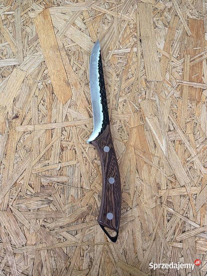 Nowy Nóż Kuchenny Kuty z Pochwą Pełny Trzpień śląskie