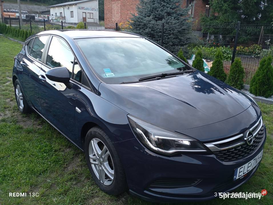 Opel Astra K 2019r 14 Turbo benzyna Salon Polska Astra łódzkie