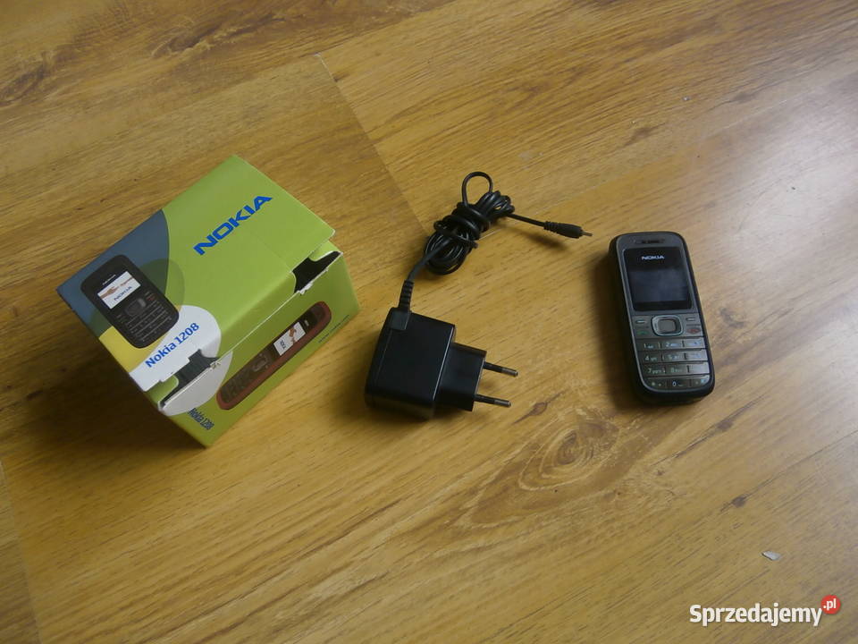 Telefon NOKIA 1208 sprawny z ładowarką Nokia Łódź