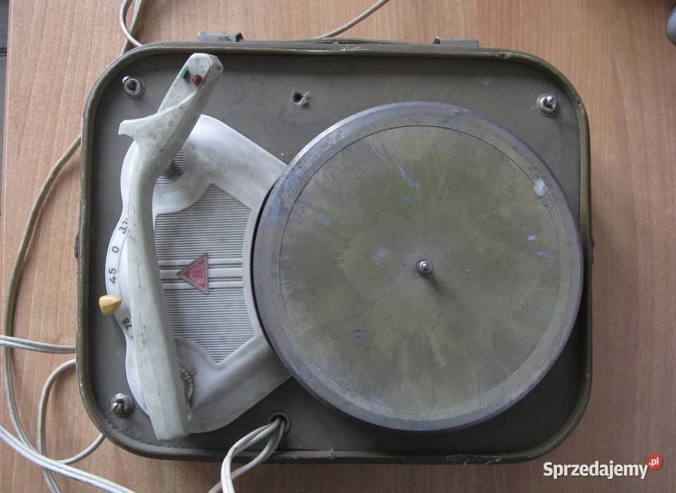 Gramofon WGE56 z 1962 r Łódzkie Zakłady Radiowe Gramofony Dąbrowa Górnicza