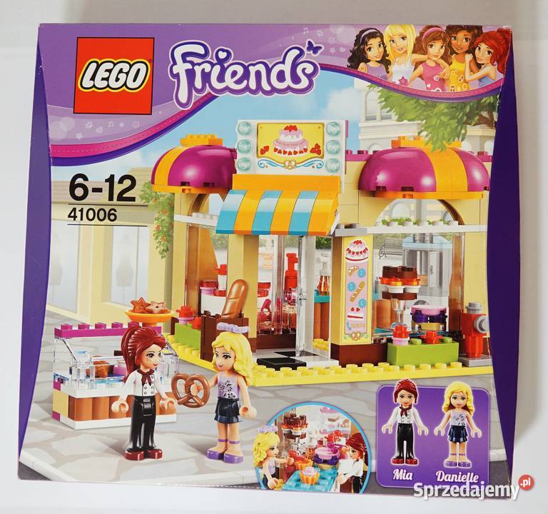 LEGO Friends Piekarnia 41006 KOMPLETNY zestaw z Klocki
