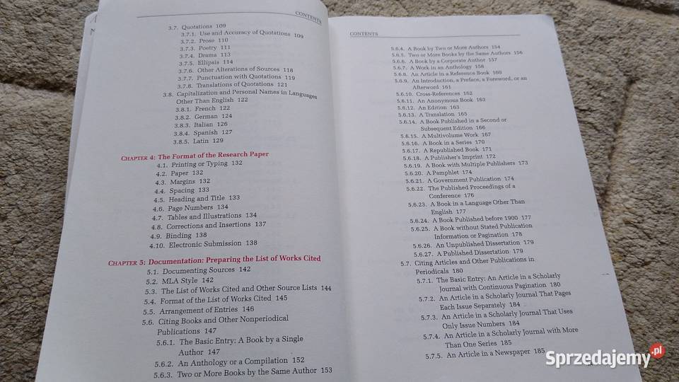 MLA handbook for writers of research papers Gdańsk