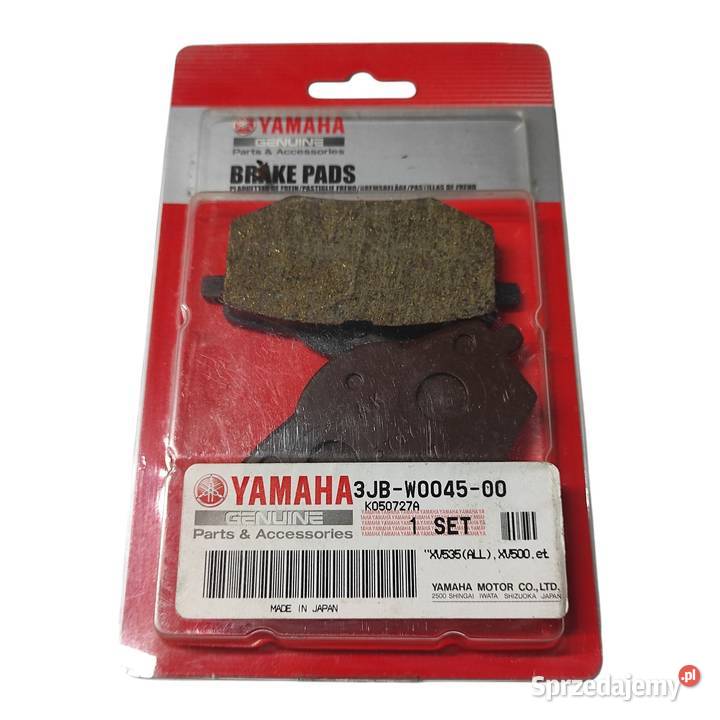 KLOCKI HAMULCOWE Yamaha 3JBW004500 XV 535 VX 500 Bolesławiec sprzedam