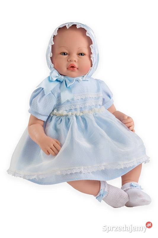 Lalka bobas dziewczynka Vera w niebieskiej Bielsk Podlaski