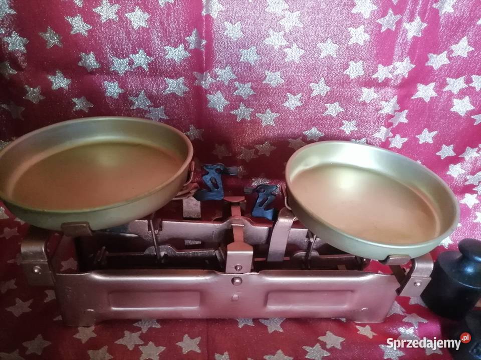 Stara waga szalkowa małopolskie