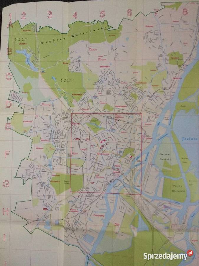 207 Uniwersytecki Plan Miasta Szczecina Szczecin