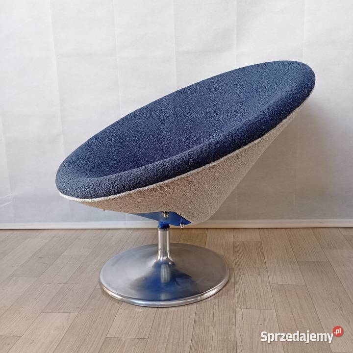 Fotel węgierski RADAR renowacji Space Age lata Puszczykowo