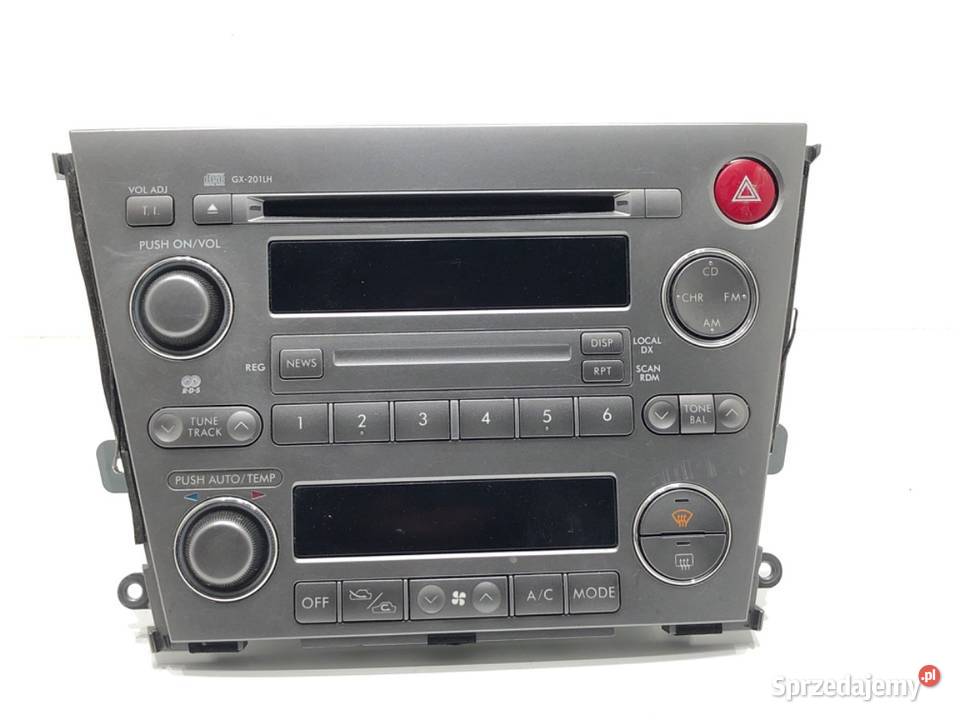 RADIO SUBARU LEGACY IV 86201AG430 0315 osobowe sprzedam