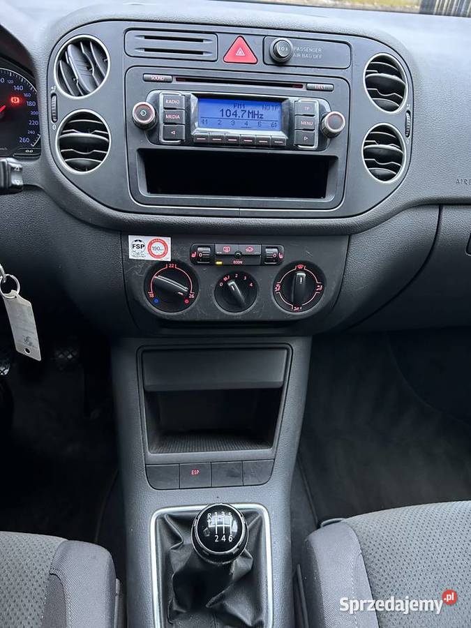 Volkswagen Golf Plus 20i Comfortline Rok produkcji 2005 wielkopolskie Ostrzeszów