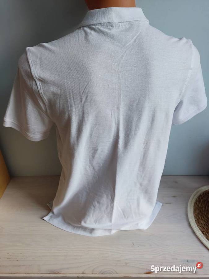 Koszulka polo biała SU Straight Up NOWA Głuchołazy