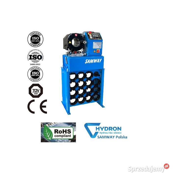 Zakuwarka do węży P20Q zakuwa do DN32 4SP Biznes i Przemysł wielkopolskie Złotów