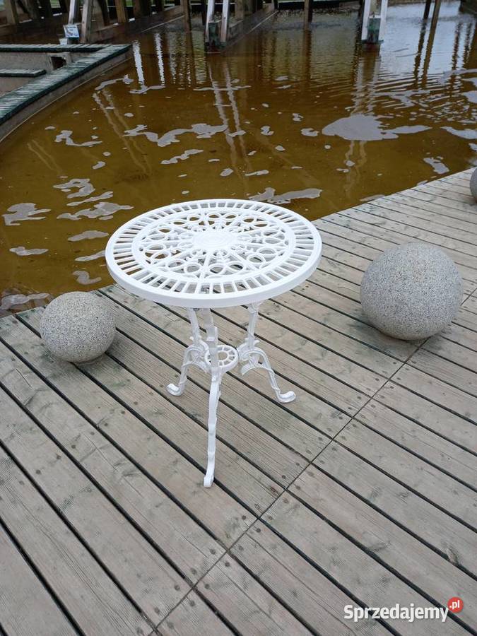 STÓŁ ROMANTIC ŻELIWNY OGRODOWY MEBLE 75 warmińsko-mazurskie Gołdap