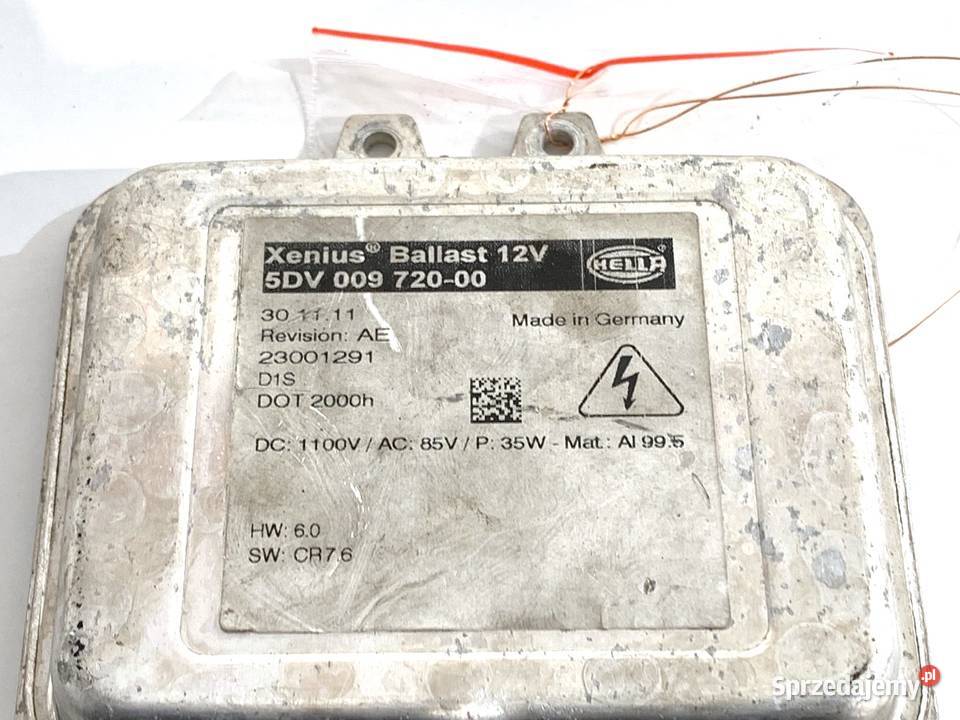 PRZETWORNICA XENON OPEL INSIGNIA A 5DV00972000 sprzedam