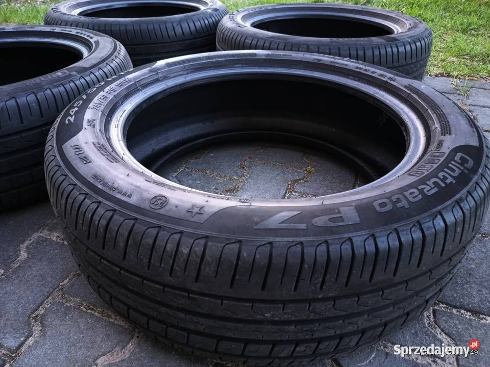 24550R19 105W 4Opony BMWPIRELLI Cinturato P7 sprzedam