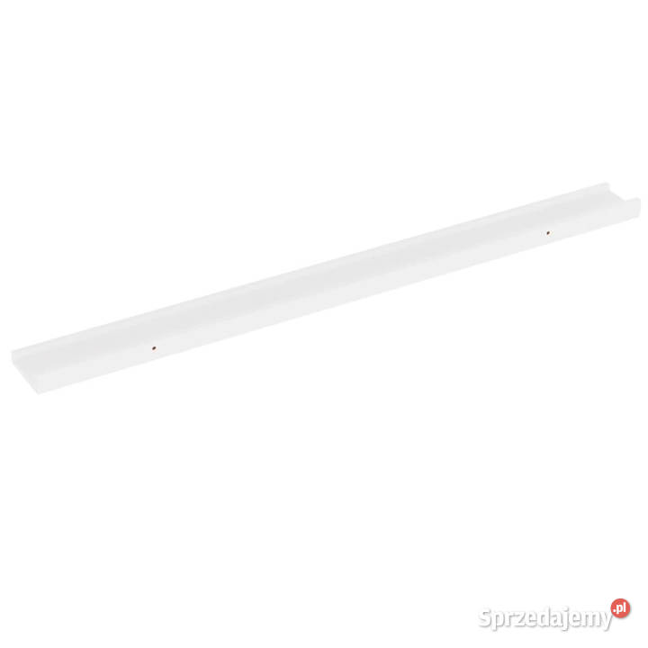 Półki ścienne 4 białe 100x9x3 WM326663 Półki Warszawa