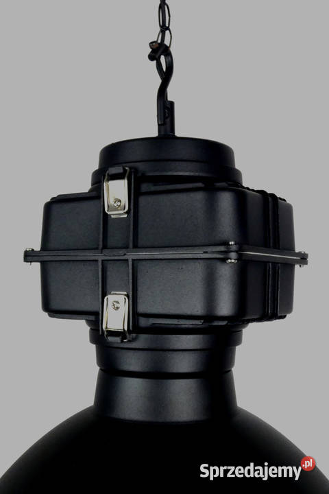 Lampa wisząca STORAGEN XL duży czarny z puszką