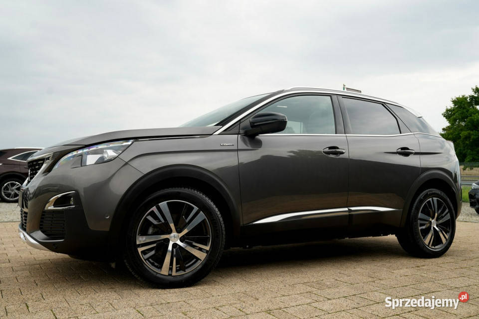 Peugeot 3008 GT ful led skóra masaze ACC kamery elektrycznie ustawiane fotele opolskie Otmuchów