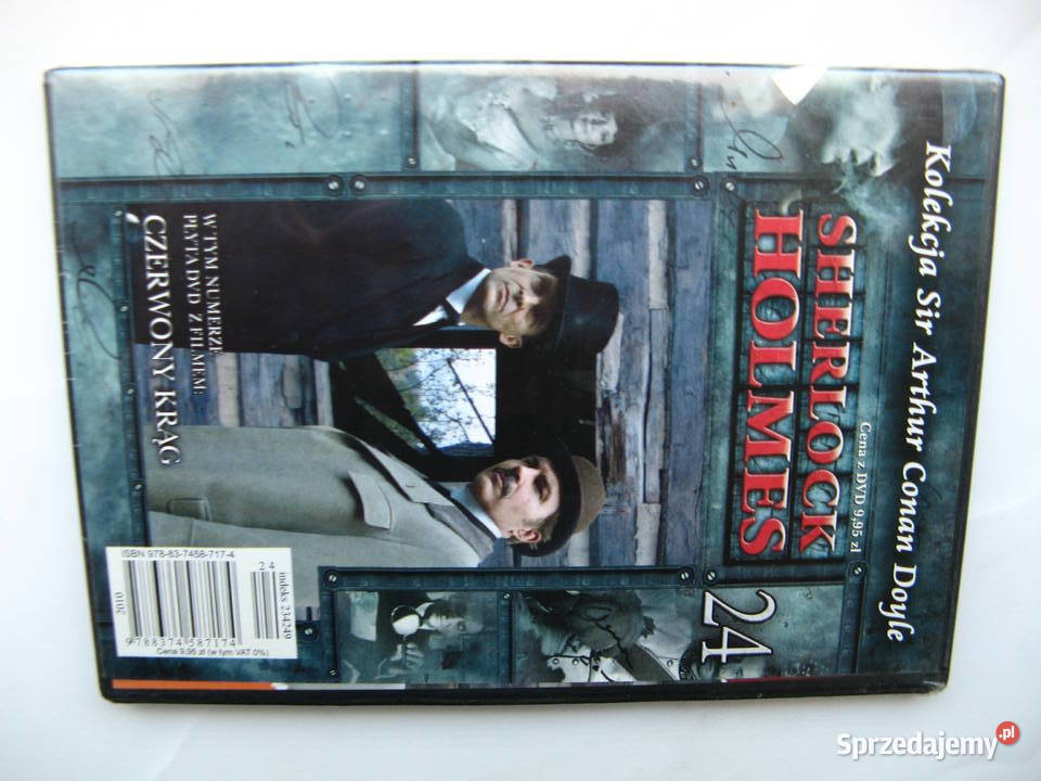 DVD Sherlock Holmes 24 Czerwony krągNowa Poznań