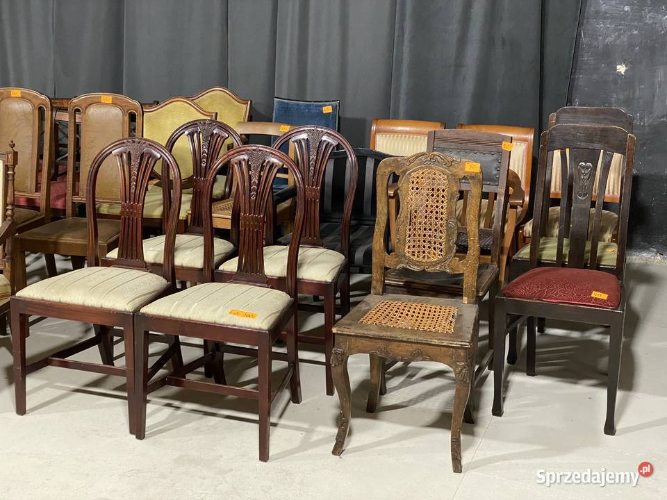 Krzesła i fotele stylowe na sztuki i w Budno