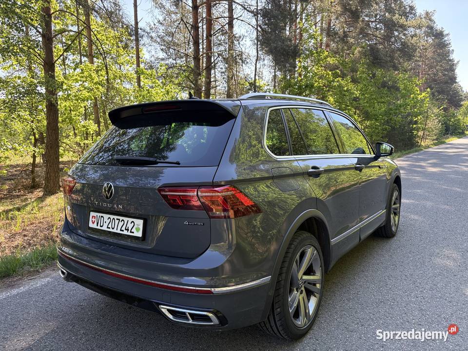 VW Tiguan Rline 20 TDI 4x4 146358km mazowieckie Wyszków