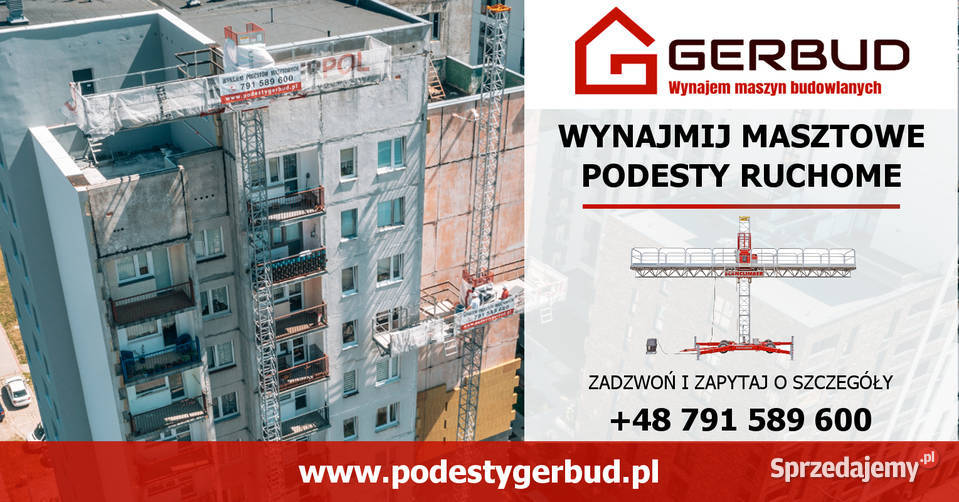 Podnośnik Podest Roboczy Masztowy Winda Łódź