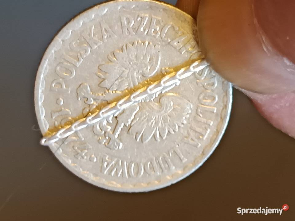Sprzedam monetę 1 zloty 1974 mała skrętka Chełm