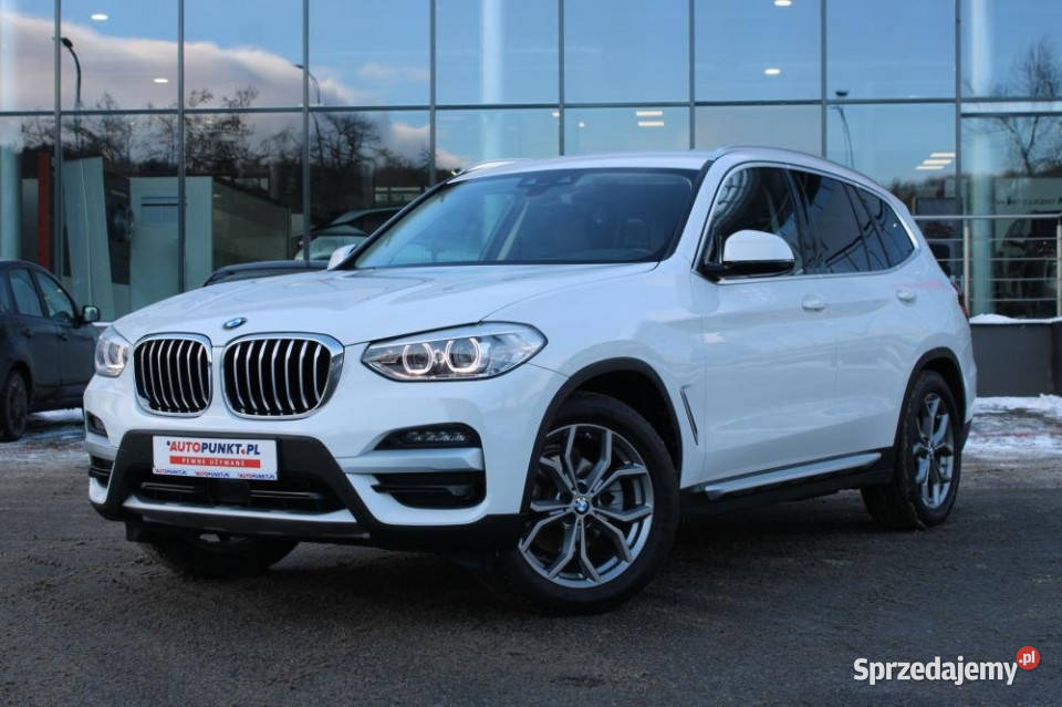 BMW X3 2020r LED Półskóra Navi El Klapa Klima Kraków