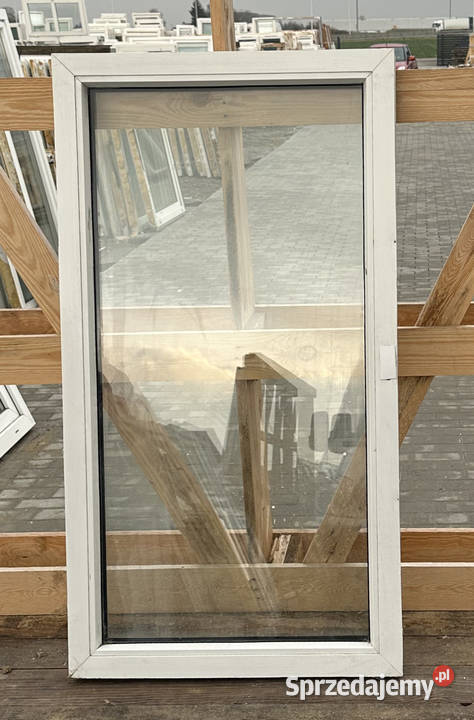 OKNA KacprzaK Witryna 65X119 FIX Używany PCV