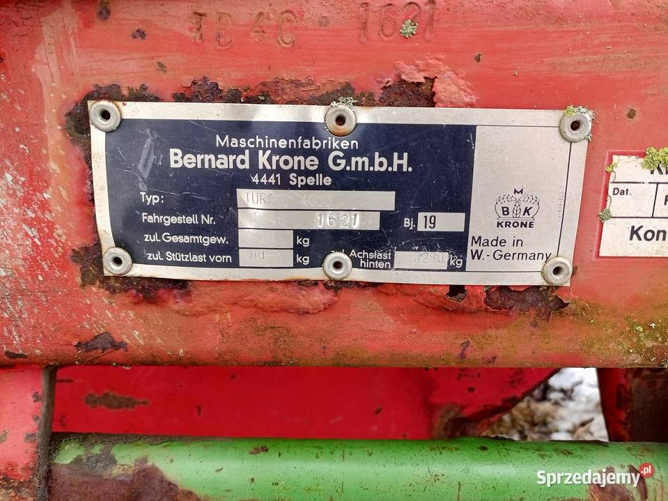 Krone Turbo 4000 Wągrowiec