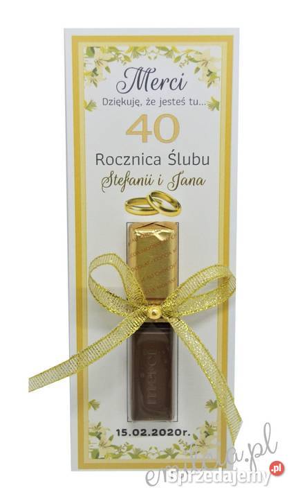 Merci podziękowania gości z okazji Rocznicy Zielona Góra