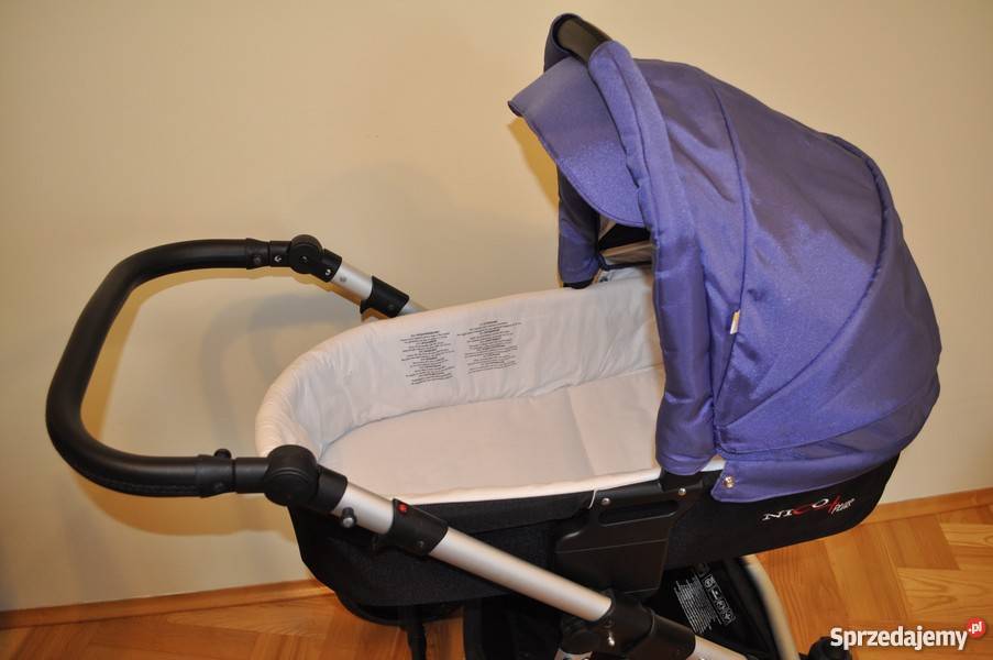 Bebetto Nico 2w1 adaptery wózek