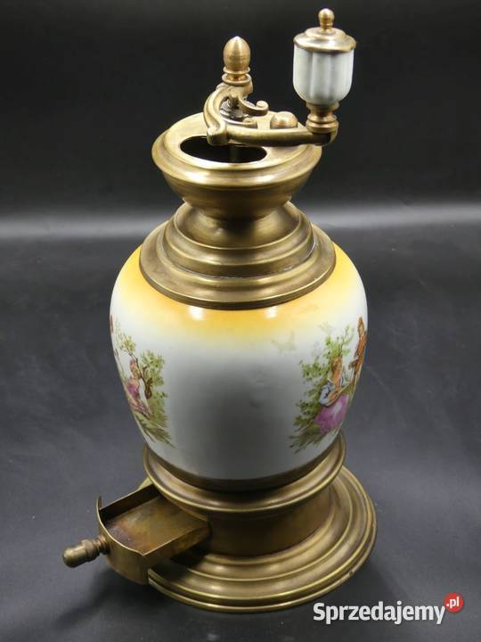 Duży niespotykany młynek do kawy sygnowany Poznań sprzedam