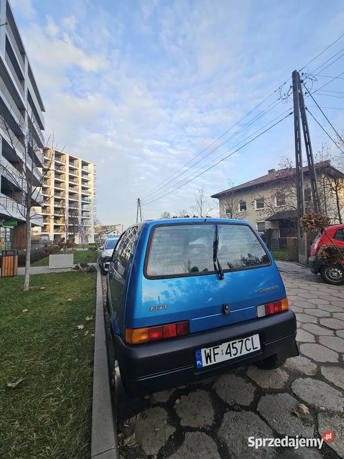 Fiat Cinquecento 704 Praga Południe niebieski Warszawa