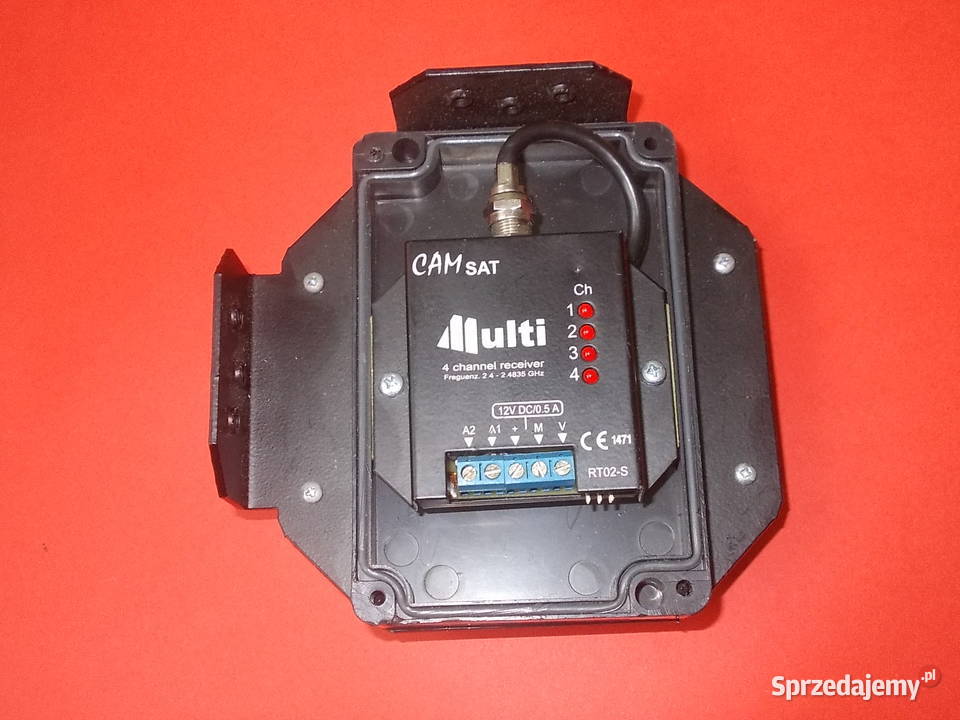 Odbiornik 24GHz CAMSAT MULTI 4CHANNEL Receiver Warszawa