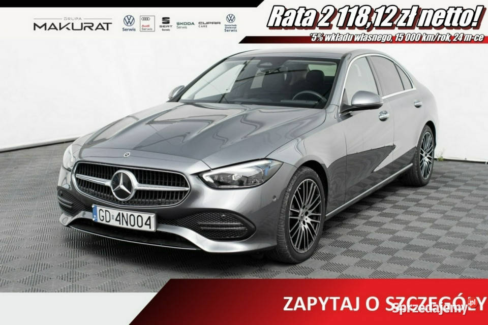 Mercedes C 220 GD4N004220 d mHEV 4Matic przyciemniane szyby Pępowo sprzedam