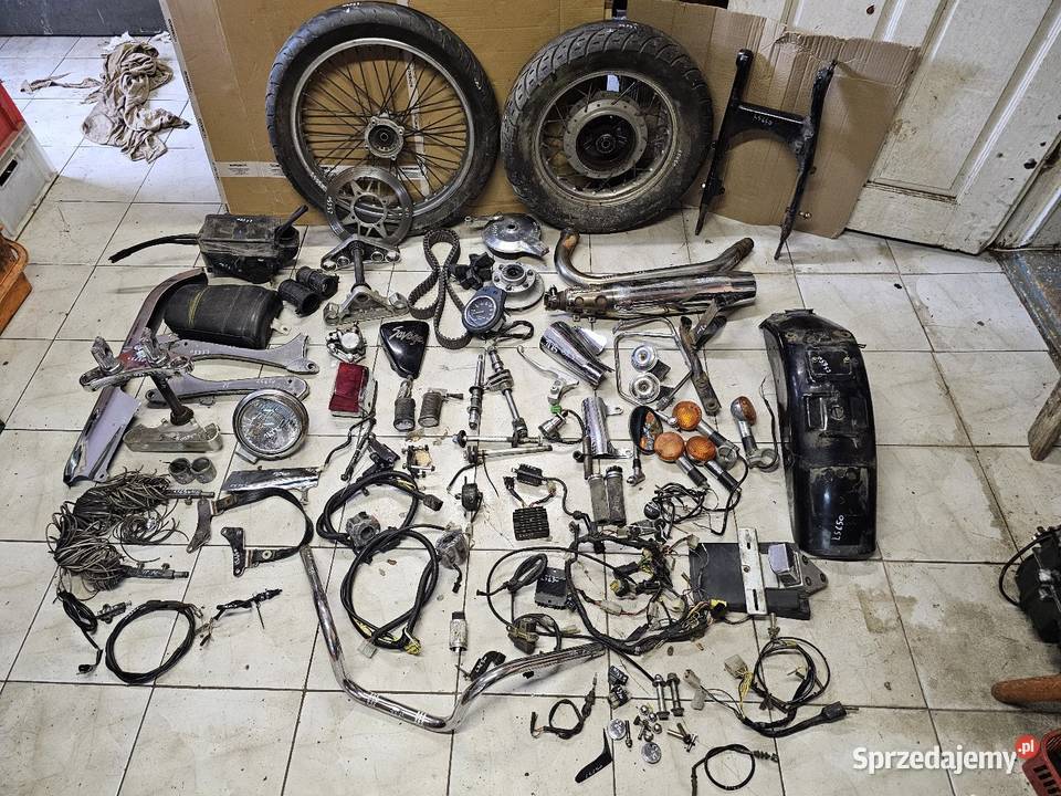 Suzuki LS 650 Savage części błotnik kierownica sprzedam
