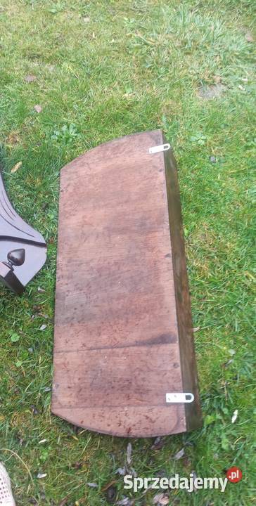 Półka rzeźbiona płyta dębowa sprzedam