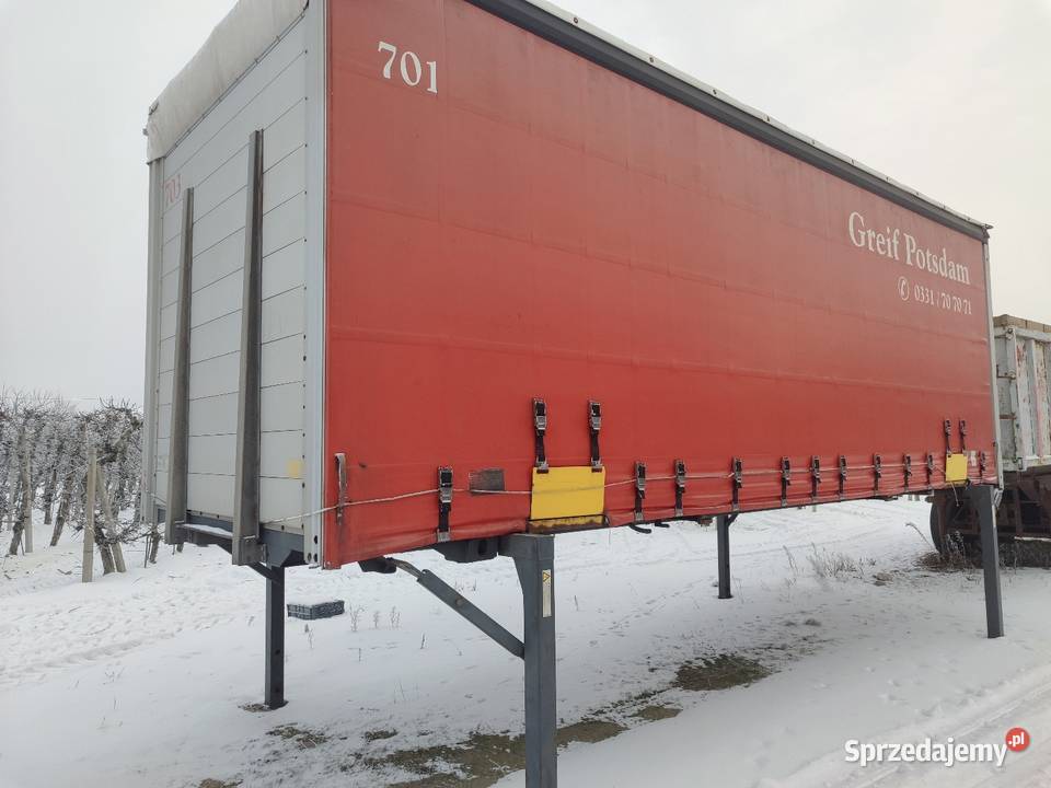 Zabudowa BDF Schmitz 745 solidna i gotowa do łódzkie