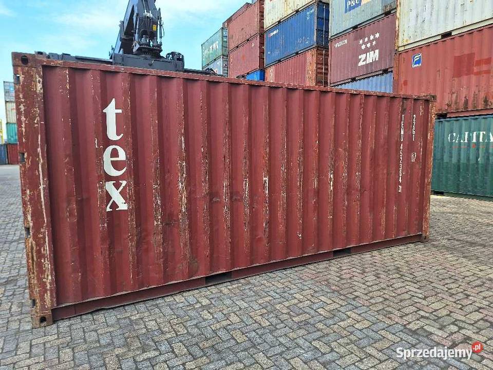 Kontener morski magazynowy 20DV 6 metrowy HDS Bydgoszcz