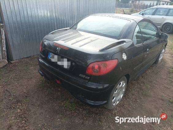 Peugeot 206 CC 16i 2004r kujawsko-pomorskie Chodecz