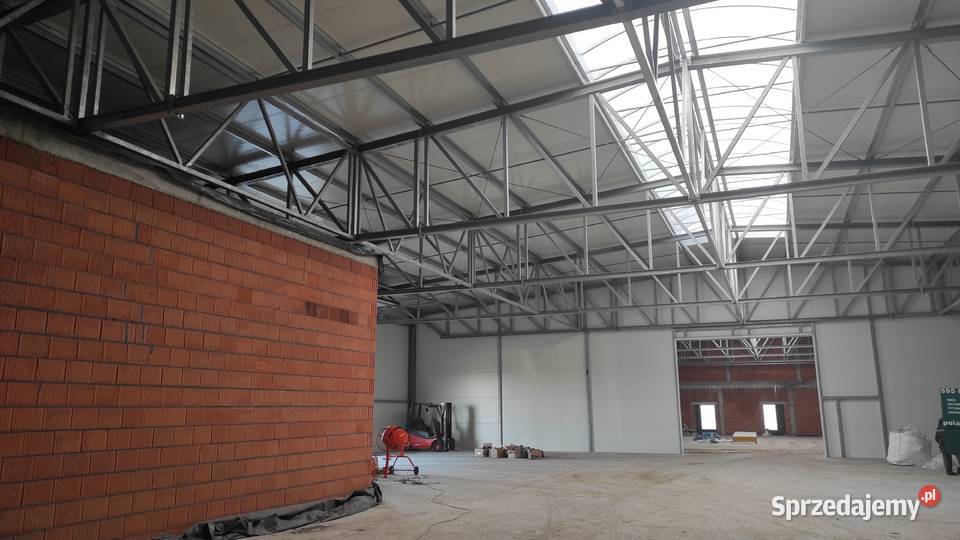 Konstrukcja hali magazynowej Konstrukcja stalowa Czarny Las